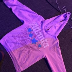 Pink sp5der size can