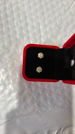 Flower earrings