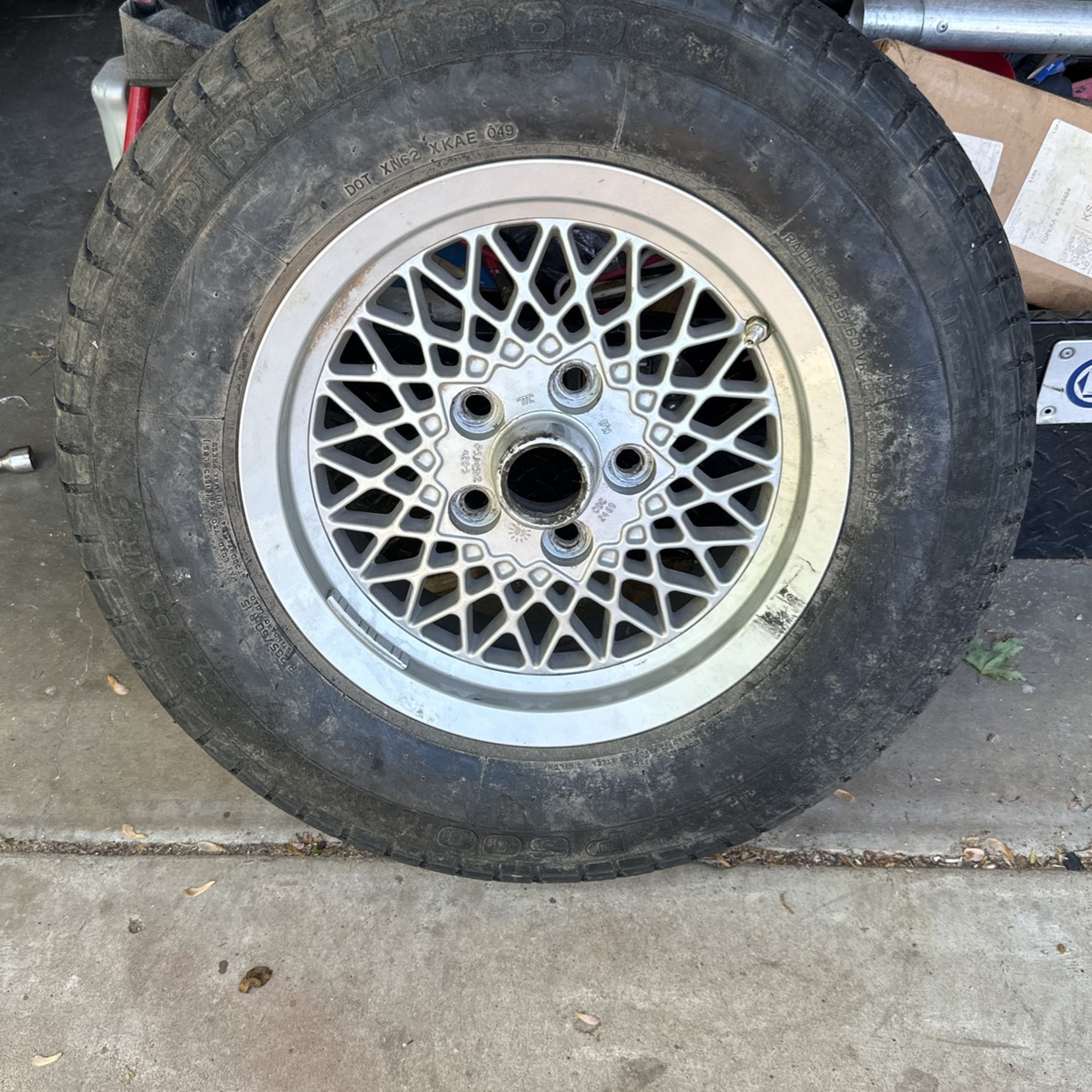 USED 15" jaguar xjs 89-91 92 93 94 lattice wheel CBC2469