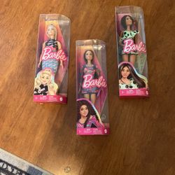 BARBIE Dolls -#200, #202 & #206