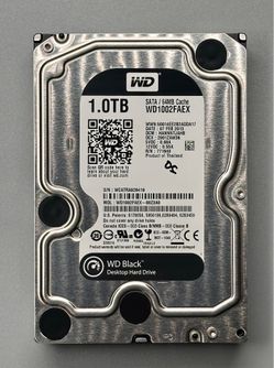 1 TB Western Digital WD Black Desktop Hard Drive