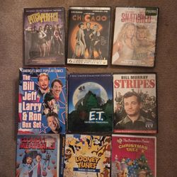 Numerous DVD Movies, TV Shows, 35 Total misc.