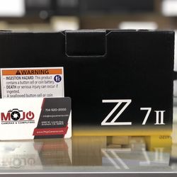 Nikon Z7ii Camera Body