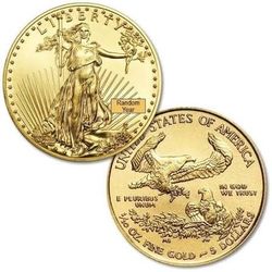 ONE 1/10 OUNCE GOLD AMERICA EAGLE