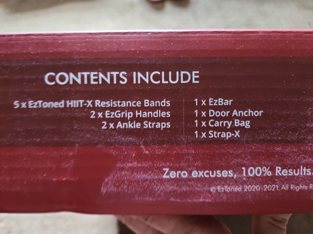 EZBAR V2 WORKOUT SYSTEM *NEW for Sale in Pompton Plains, NJ OfferUp