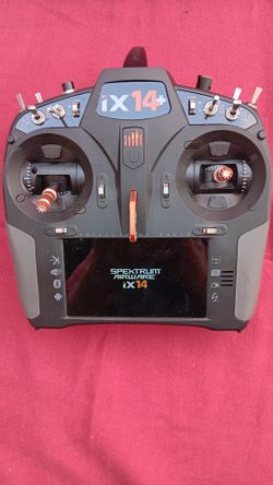 RC plane transmitter you in the Box