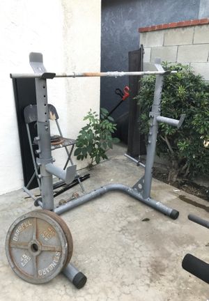 New And Used Bench Press With Weights For Sale In Tustin Ca Offerup