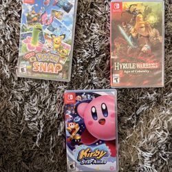  Nintendo Switch  3 Games 