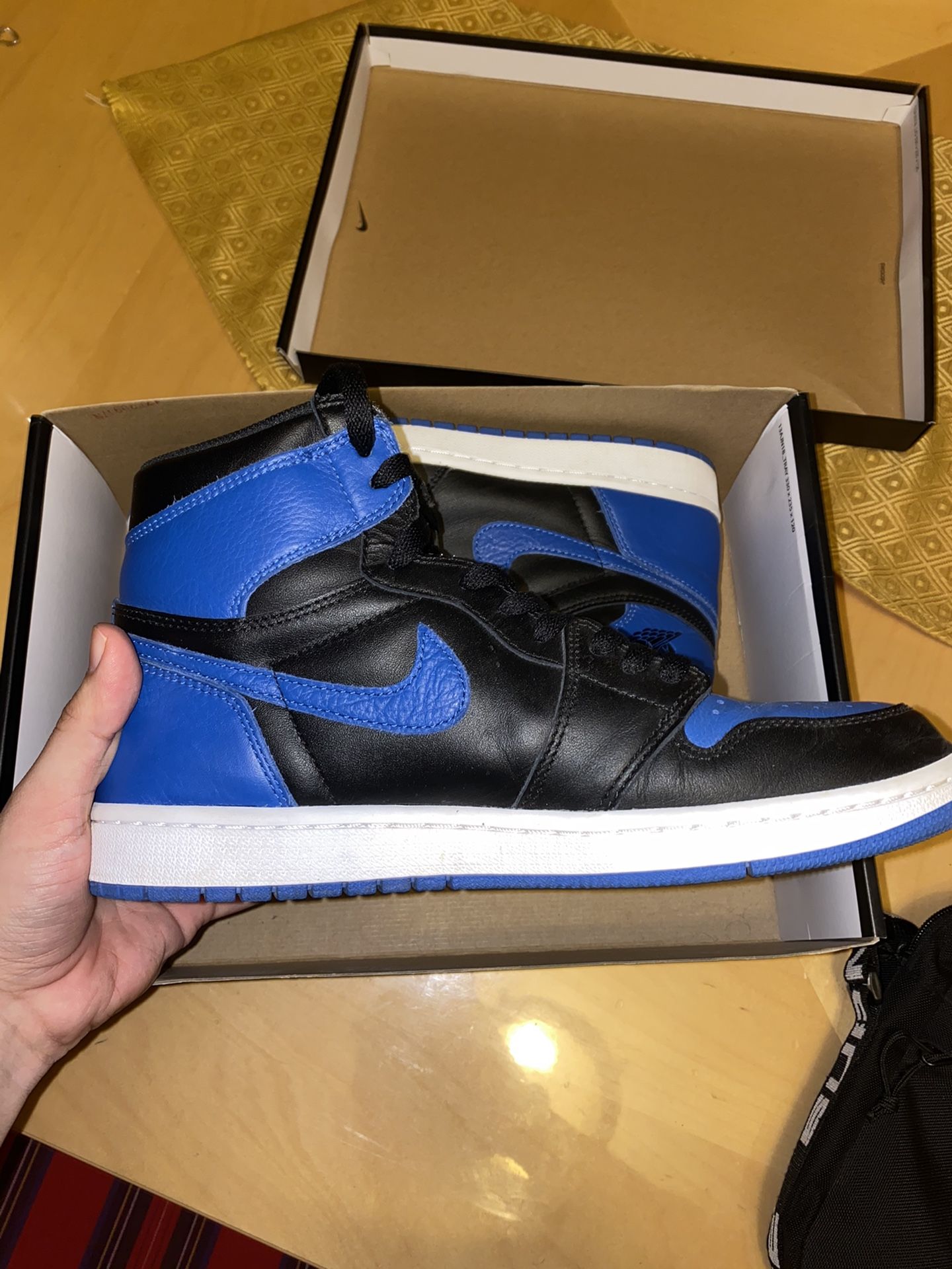 Jordan 1 retro (royal blue 2017) original box