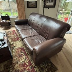 Leather Couch