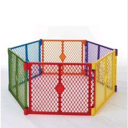 Toddleroo By NorthStates Superyard- Primary Colors 
