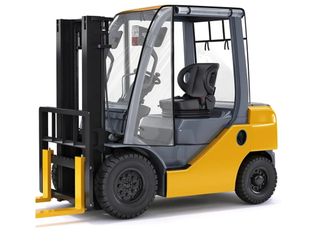 Forklift Cover for Rain with Rear Window, Waterproof Cab Enclosure Clear Fork Truck Cover with 0.5MM PVC Film, Anti-UV Universal Fit, 61"Top 51" L x 4