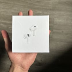 Apple AirPods Pro 2nd Gen with Wireless Charging & Noise-Canceling - Factory Sealed New
