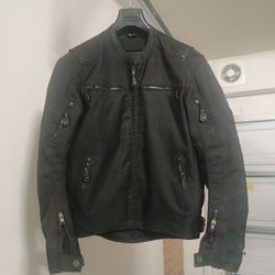 Motorcycle Jacket Black Mesh 