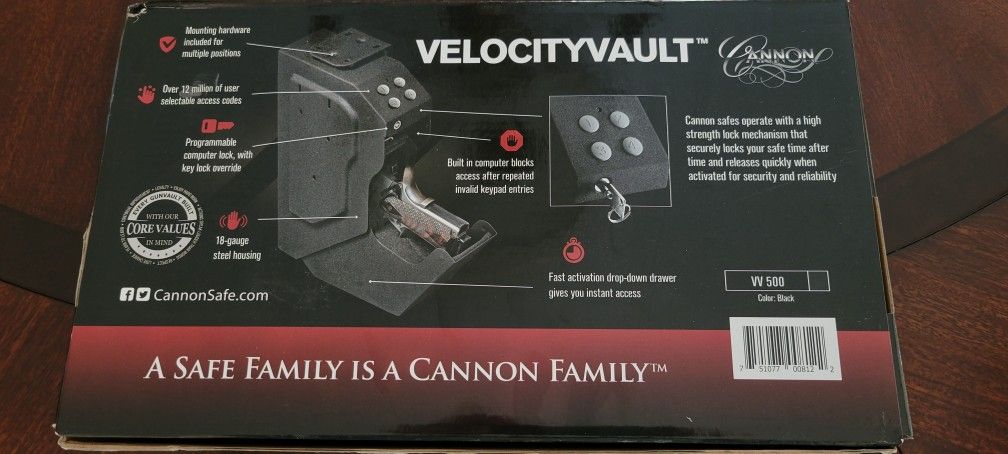 Velocity Vault, Safe