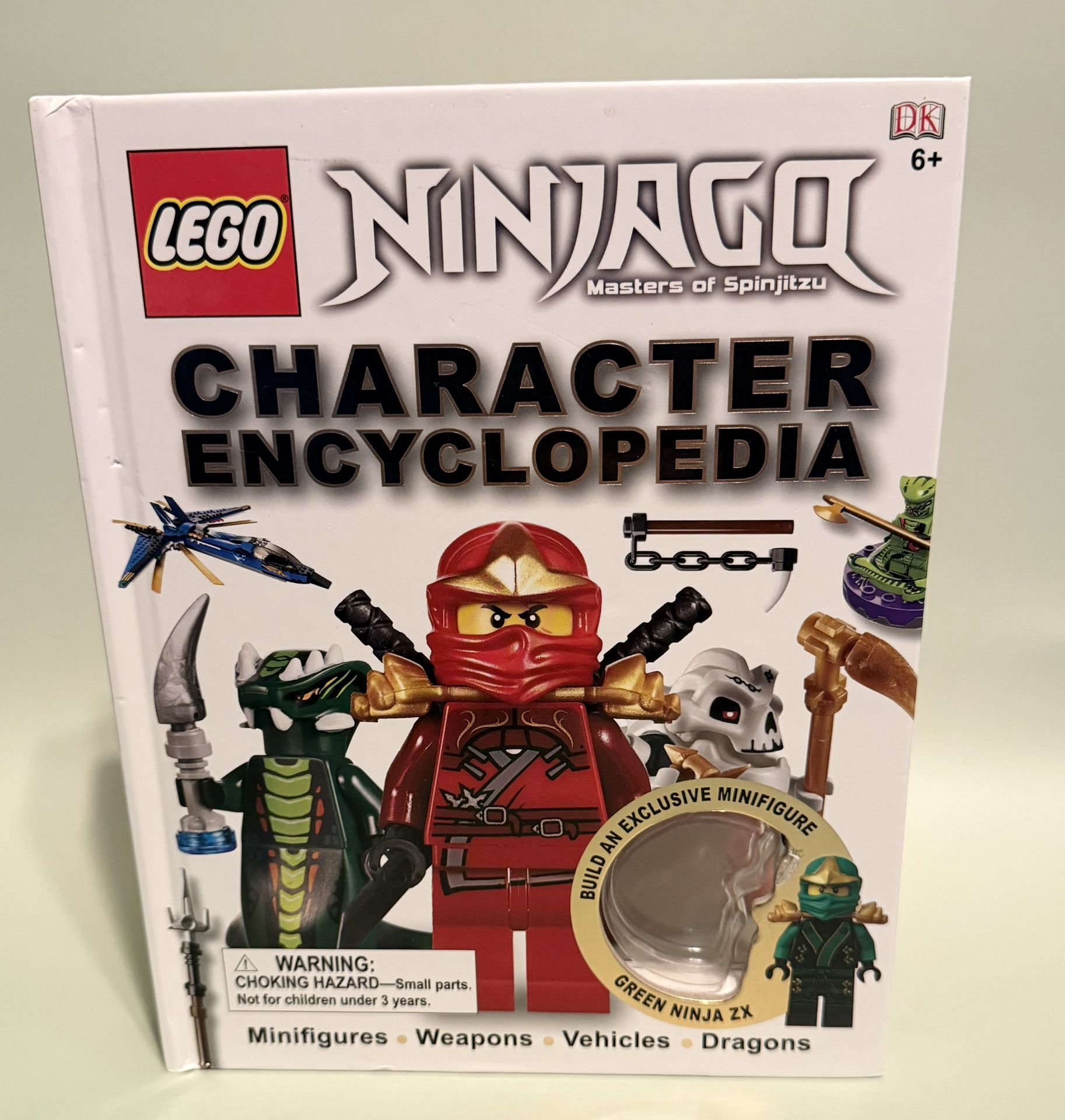 LEGO Ninjago : Character Encyclopedia by Dorling Kindersley 2012. NO Figure.