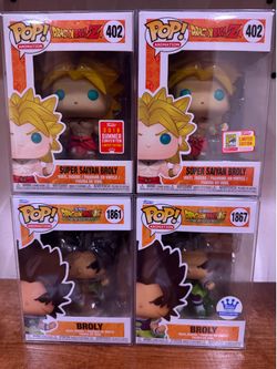 Broly Funko pops