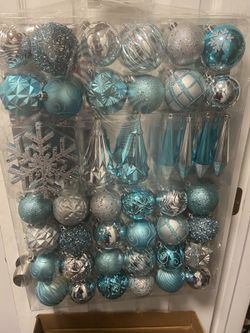 Christmas Ornaments 52 count. $45