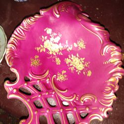 Antique Decorative Bone China Plate