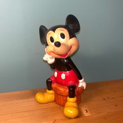 Vintage Mickey Mouse Piggy Bank