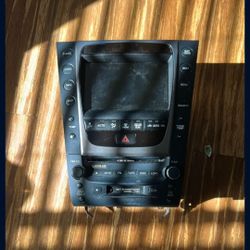 2006 Gs300 SterEo NAVIGATION SCREEN