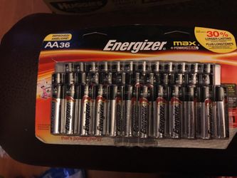 Energizer AA 36 count 15.00
