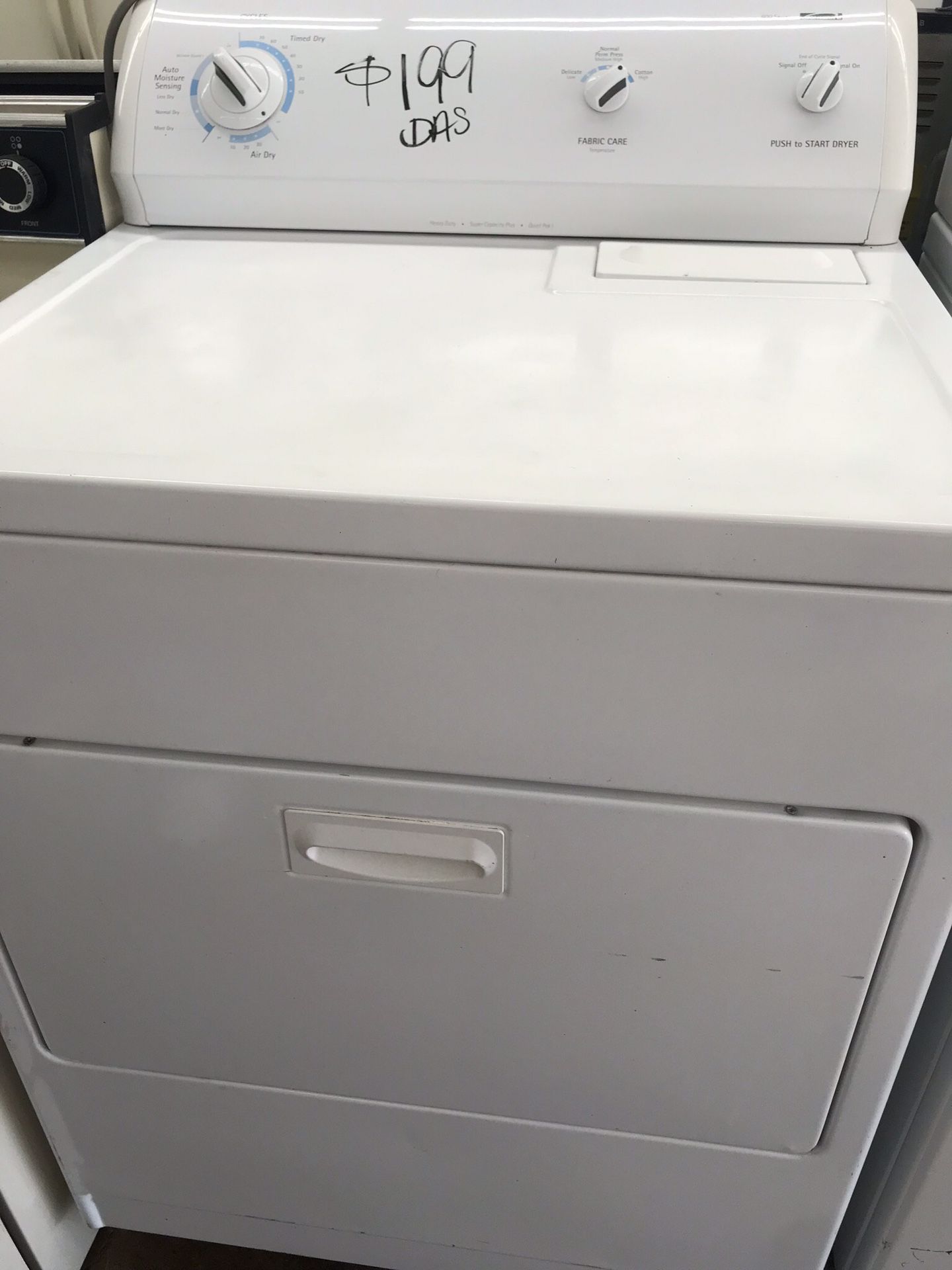 Kenmore 600 Series Electric Dryer! Heavy Duty! Super Capacity Plus! Auto Moisture Sensing! 70 Minute Time Dry! 30-Day Warranty! Delivery Available 7