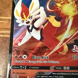 Cinderaca Pokemon Card