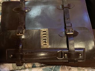 Vintage Government Issue Leather Bag