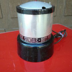 Hot Fudge Sundae Dispenser
