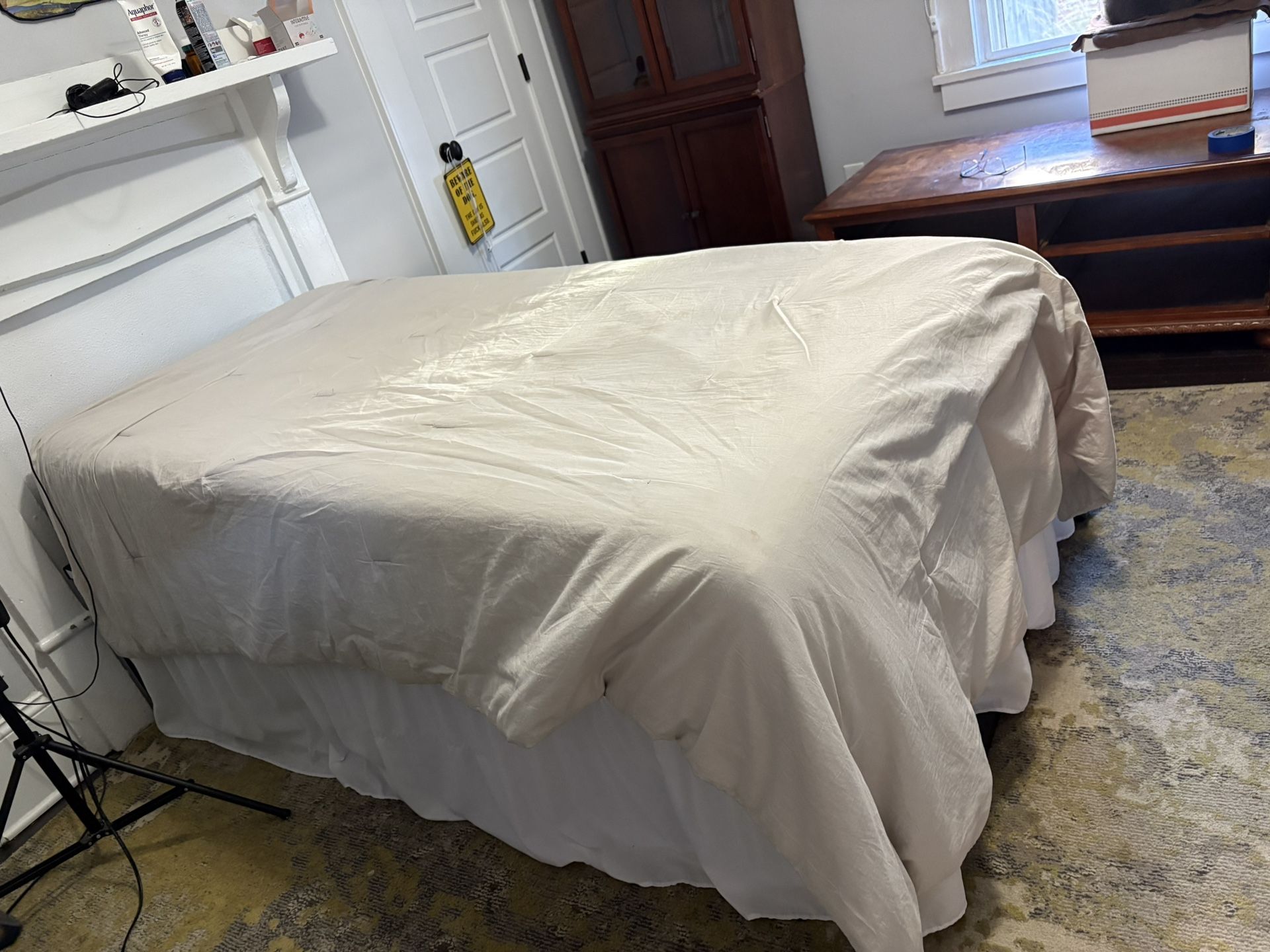 Twin Bed With The Works - $25