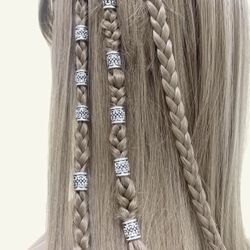 10 PCE Simple Hair Rings