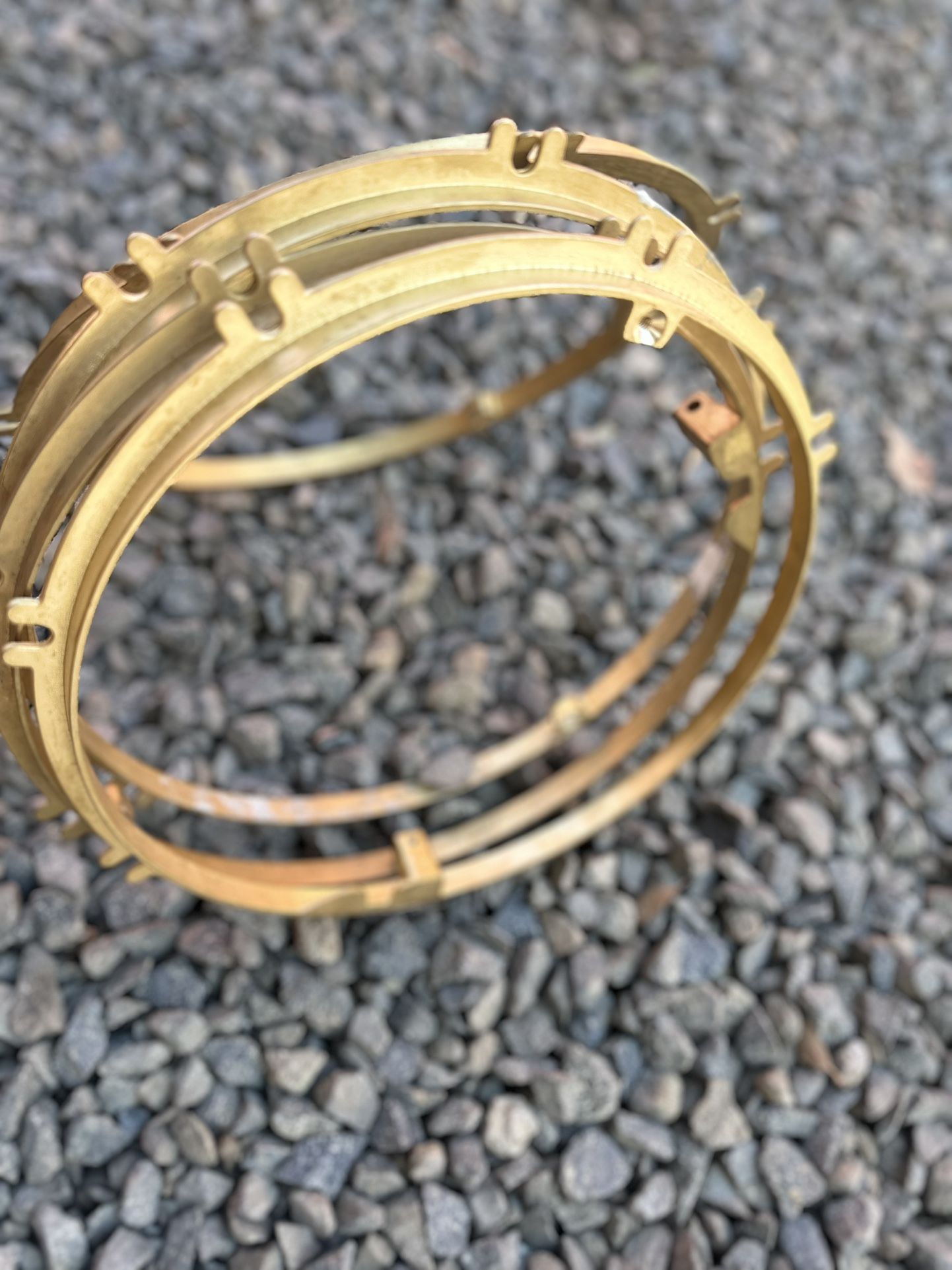 Mounting Ring Brass Conversión Spa And Pool $43 Each