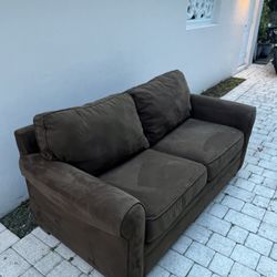 Sofa Bed/ Sleeper Brown 
