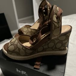 Coach Wedge Sandals