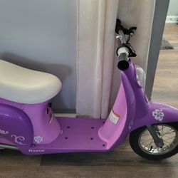 Razor Pocket Mod Miniature Euro-Style Electric Scooter - Kiki Purple, for Kids and Teens Ages 13+