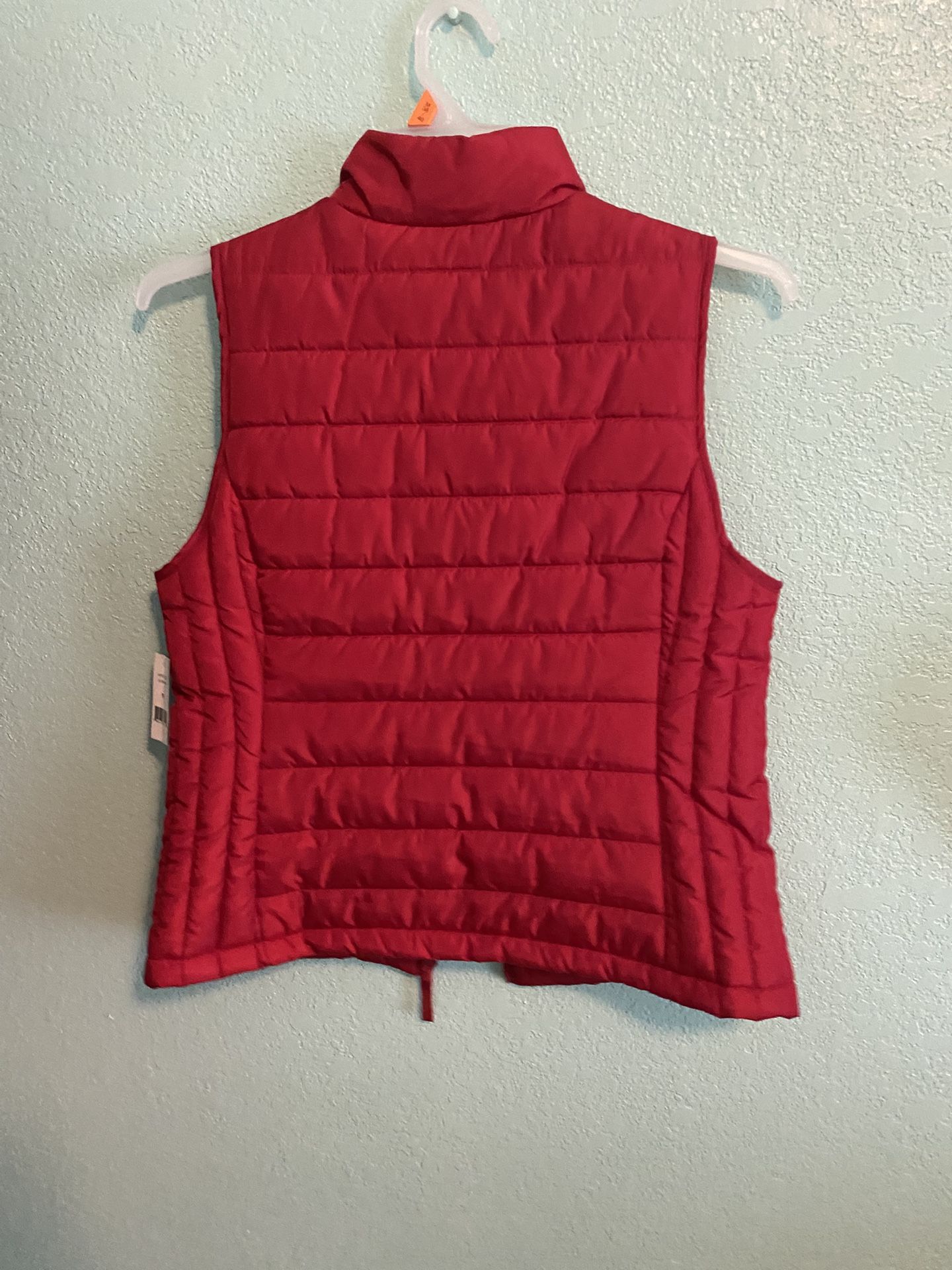 Red Vest Woman