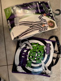 Beetle Juice kids costume