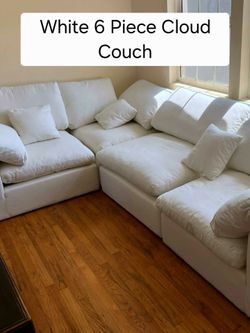White Cloud Couch Modular Sectional Sofa