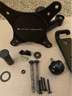 Level Mount Full Motion TV Wall Mount – Complete Hardware Included