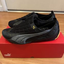 Vintage Puma Uke V (Y2K) - Size 11.5 - New in Box (Black/Yellow)
