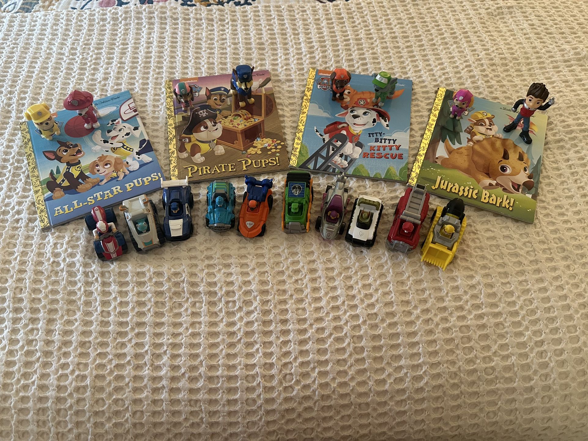 Paw Patrol Figures/vehicles/books