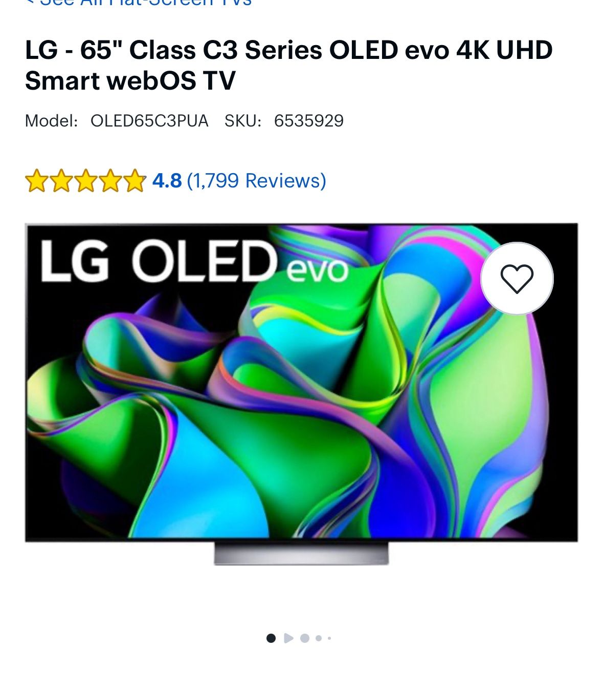Lg 55”OLED55B7P 4k HDR UHD 120Hz Smart OLED TV. Year 2018