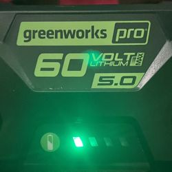 Greenworks Pro 60v Lithium Max Battery