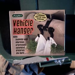 Hamptons Black Double Vehicle Hanger