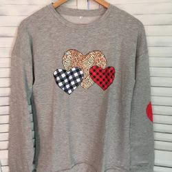 Heart Sweatshirt, Medium 