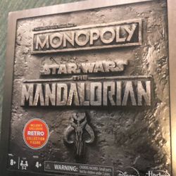 Star Wars Monopoly Game The Mandalorian 