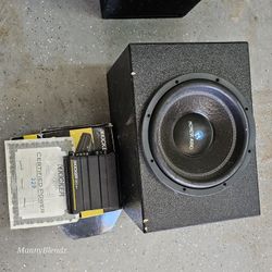 Rockford Punch P3 "10 With A Old School Punch + "12 Nemesis With Kenwood Amp 600 Watt