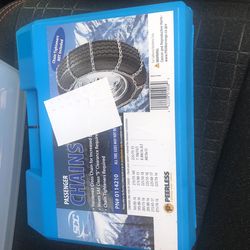 snow chains $55