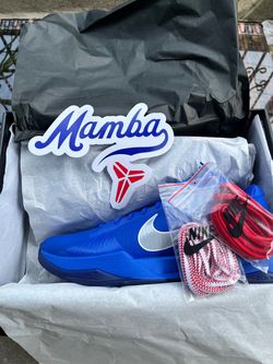 Kobe 5 Protro Dodgers “Hyper Royal” Size 13.5 New w/ Box IO6256-400
